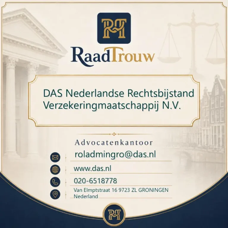 DAS Nederlandse Rechtsbijstand Verzekeringmaatschappij N.V.