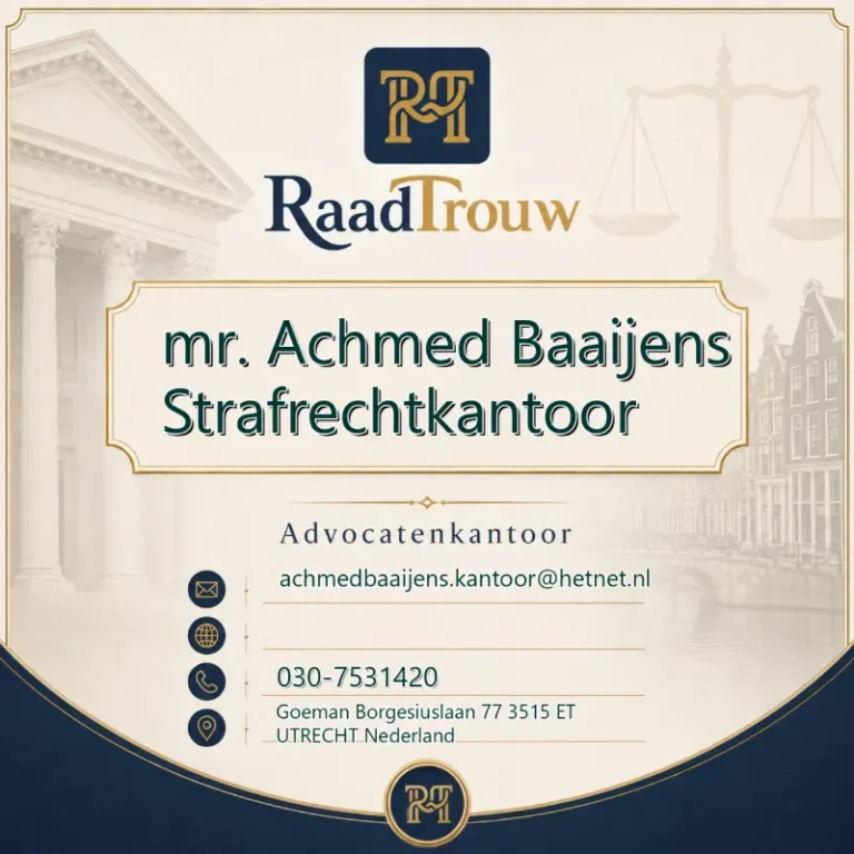 mr. Achmed Baaijens Strafrechtkantoor