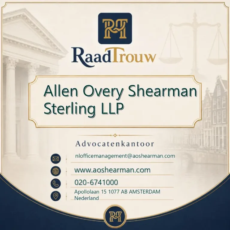Allen Overy Shearman Sterling LLP