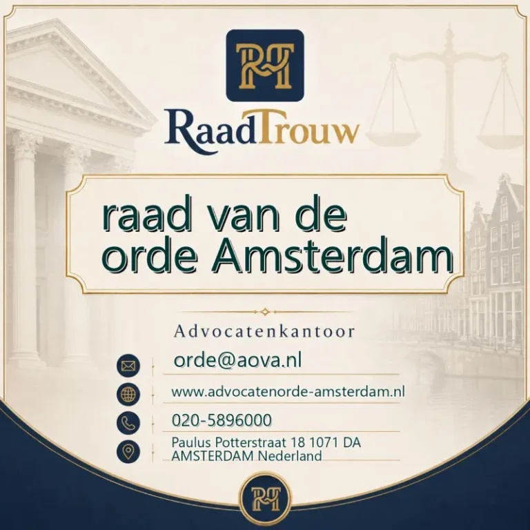raad van de orde Amsterdam