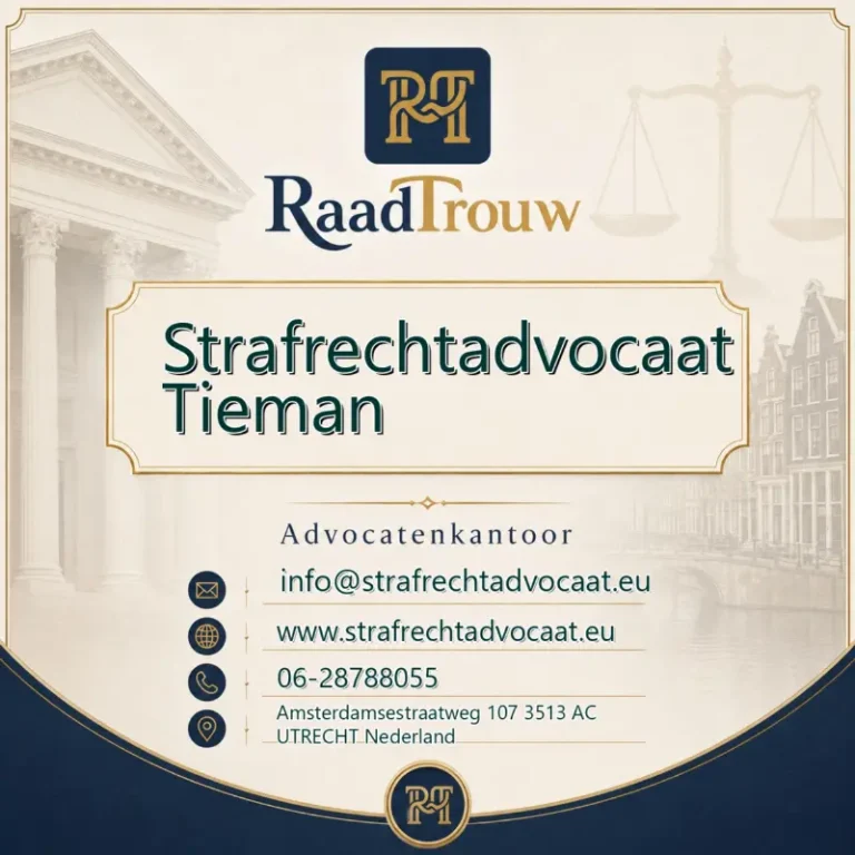 Strafrechtadvocaat Tieman