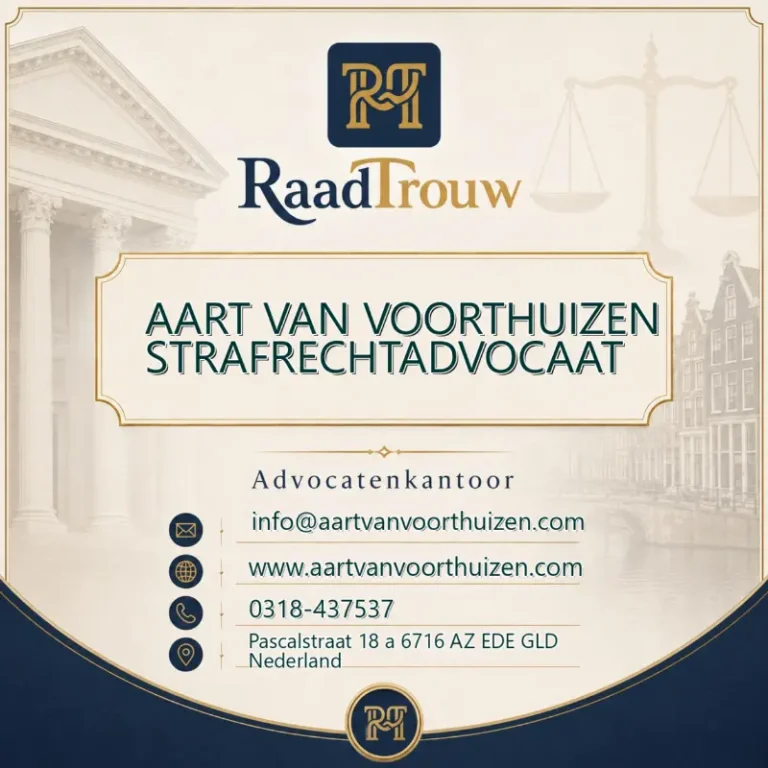 AART VAN VOORTHUIZEN STRAFRECHTADVOCAAT