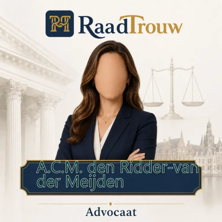 mr. A.C.M. den Ridder-van der Meijden