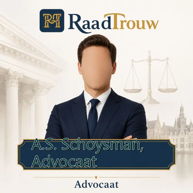 A.S. Schoysman, Advocaat